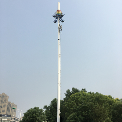 Le telecomunicazioni unipolari di Q235b Gr65 si elevano, torre della radiocomunicazione dell'antenna