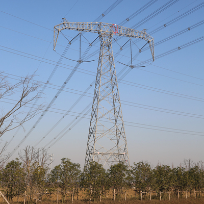 La torre elettrica 10kV-500kV della trasmissione della immersione calda ha galvanizzato
