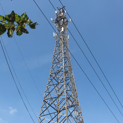 antenna a microonde senza fili della torre triangolare della grata di 4g GSM