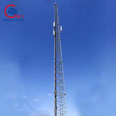 l'antenna tubolare d'acciaio tubolare 45m della torre Q355b di 80m ha galvanizzato