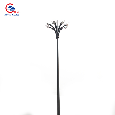 l'iluminazione pubblica solare Q235b dell'alto albero di 15-55m ha galvanizzato Palo con il sistema di sollevamento automatico