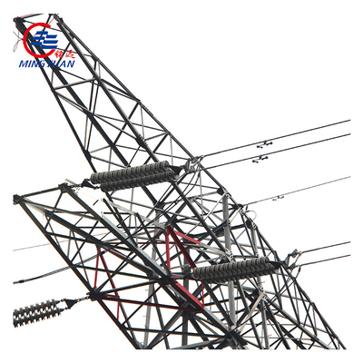 La immersione calda ha galvanizzato la torre d'acciaio della grata della torre della trasmissione di energia elettrica di Q355B