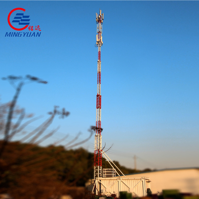 Torre radiofonica dell'antenna dell'OEM di HDG dell'albero di telecomunicazione ottagonale della torre