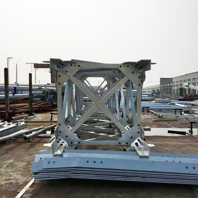 Trasmissione della linea di stainless steel lattice torre autosufficiente